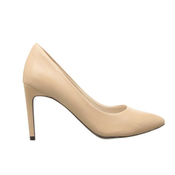 Cole Haan Amelia Grand Pump .85 Nude Leather  heels 8,5B - Picture 1 of 14